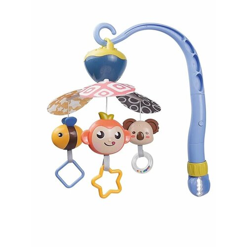 Мобиль музыкальный на кроватку регулировка звука 6981A 1990₽