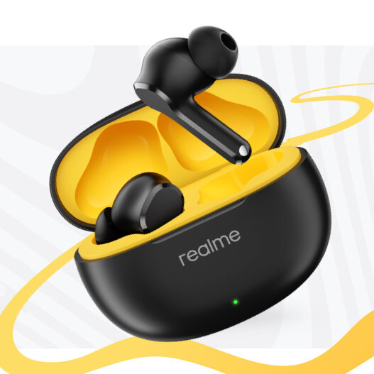 Беспроводные наушники Xiaomi Realme Buds T100 (RMA2109) в белом цвете