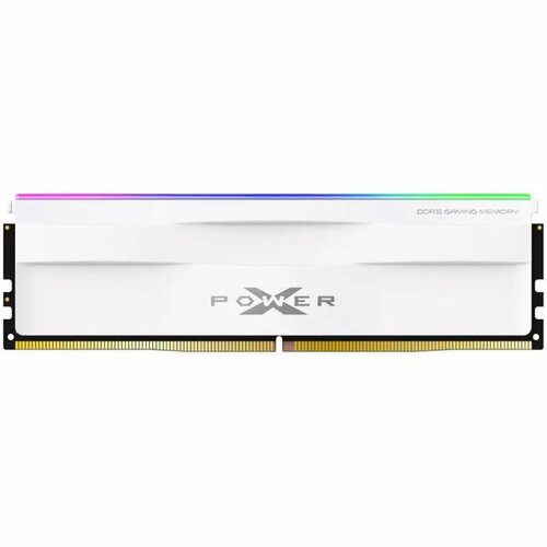 Память DDR5 32GB 6000MHz Silicon Power SP032GXLWU60AFSH Xpower Zenith RGB RTL Gaming PC5-48000 CL30 DIMM 288-pin 135В kit single rank с радиатором Ret 1613700₽