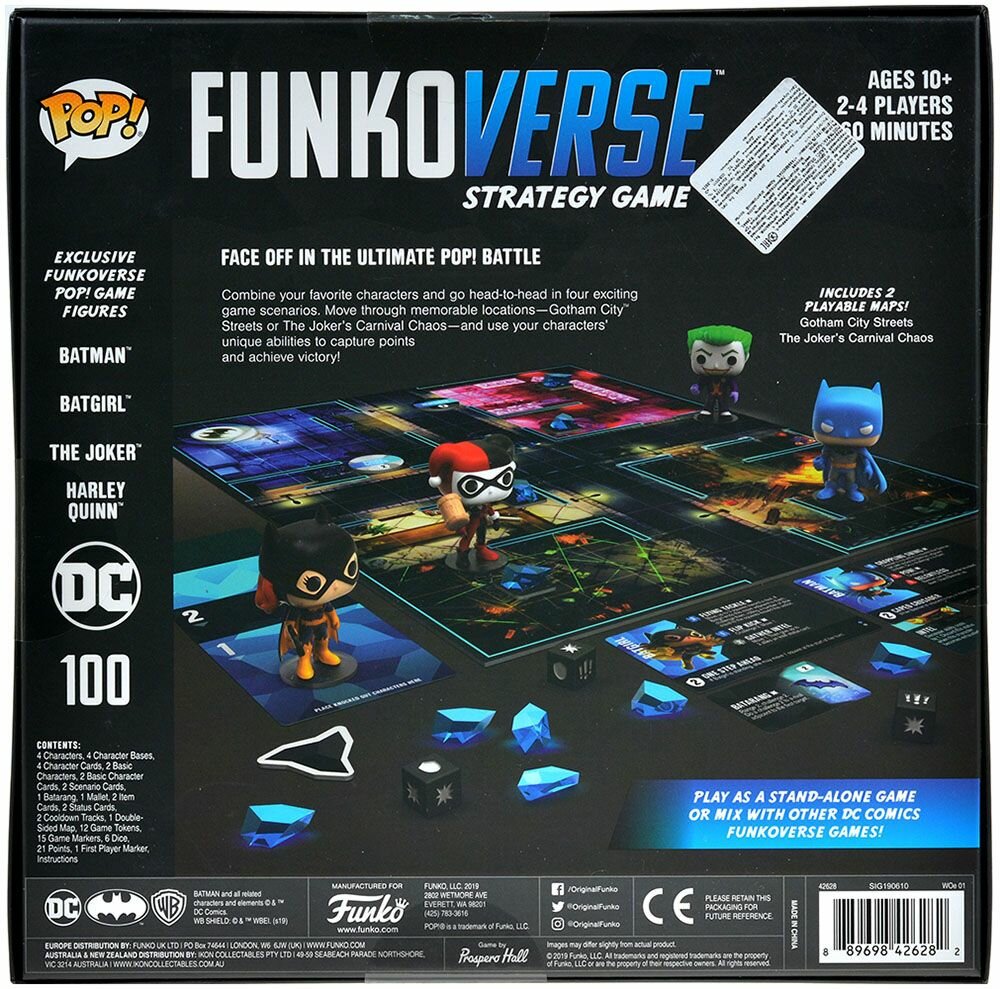 Verse Strategy Game: DC 4-Pack Funko - фото №10