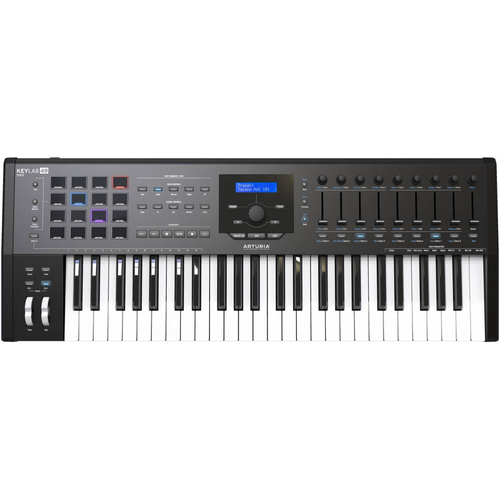 ARTURIA / Франция Arturia KeyLab mkII 49 Black - 49 клавишная полувзвешенная динамическая. midi клавиатура roland a 49