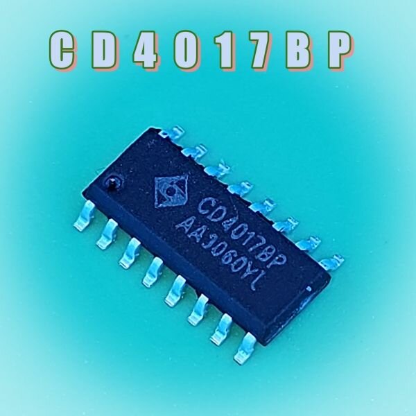 Микросхема CD4017BP заводское качество
