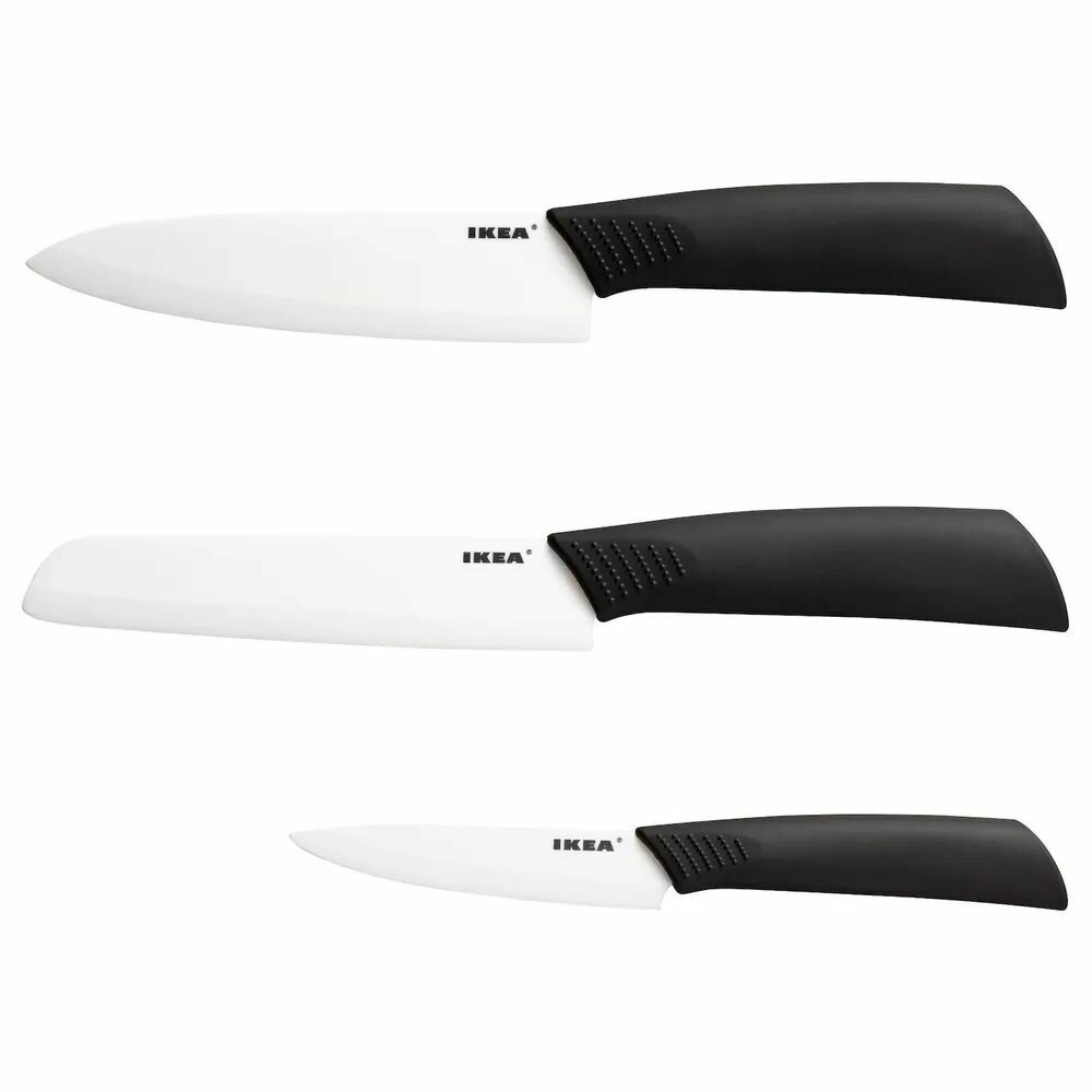HACKIG Набор ножей IKEA, 3 штуки (80426136)