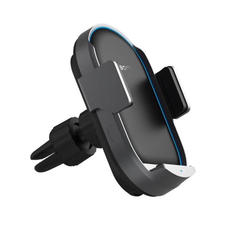 Картинки Xiaomi Mi 50W Беспроводное автомобильное зарядное устройство с автомобильным зарядным устройством USB-кабель Быстрая зарядка Интеллектуальный индукционный автомобильный держатель для телефона