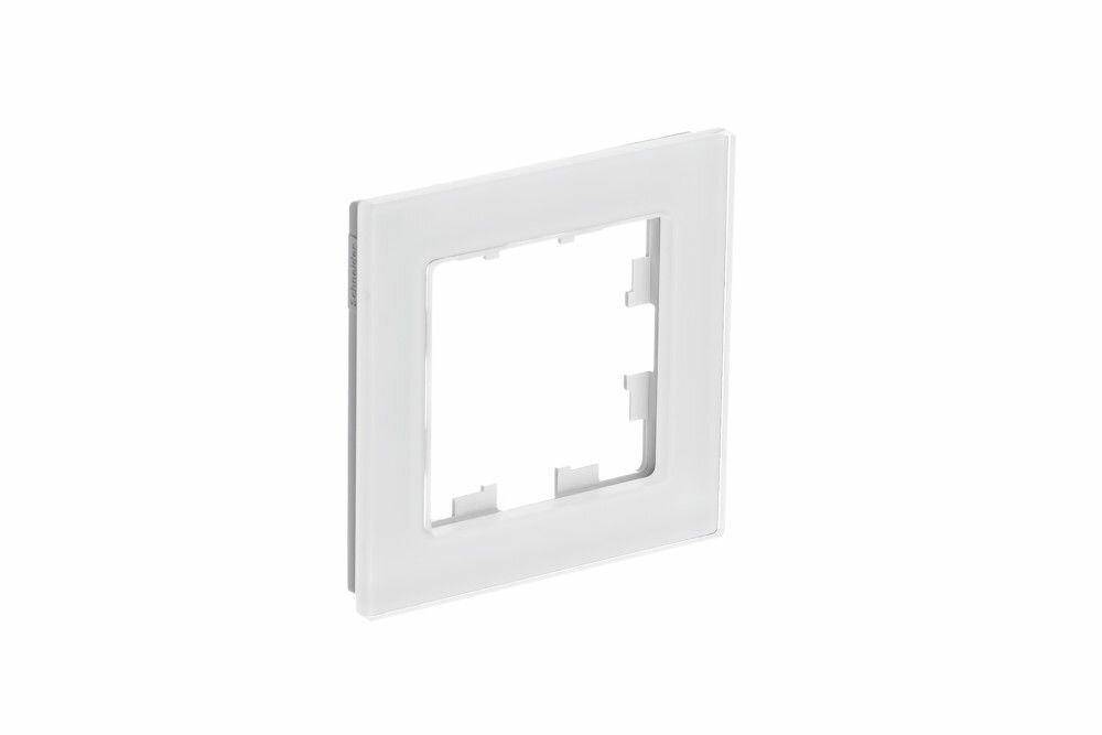 Systeme Electric AtlasDesign Nature Натуральное стекло Белый Рамка 1-ая, ATN360101
