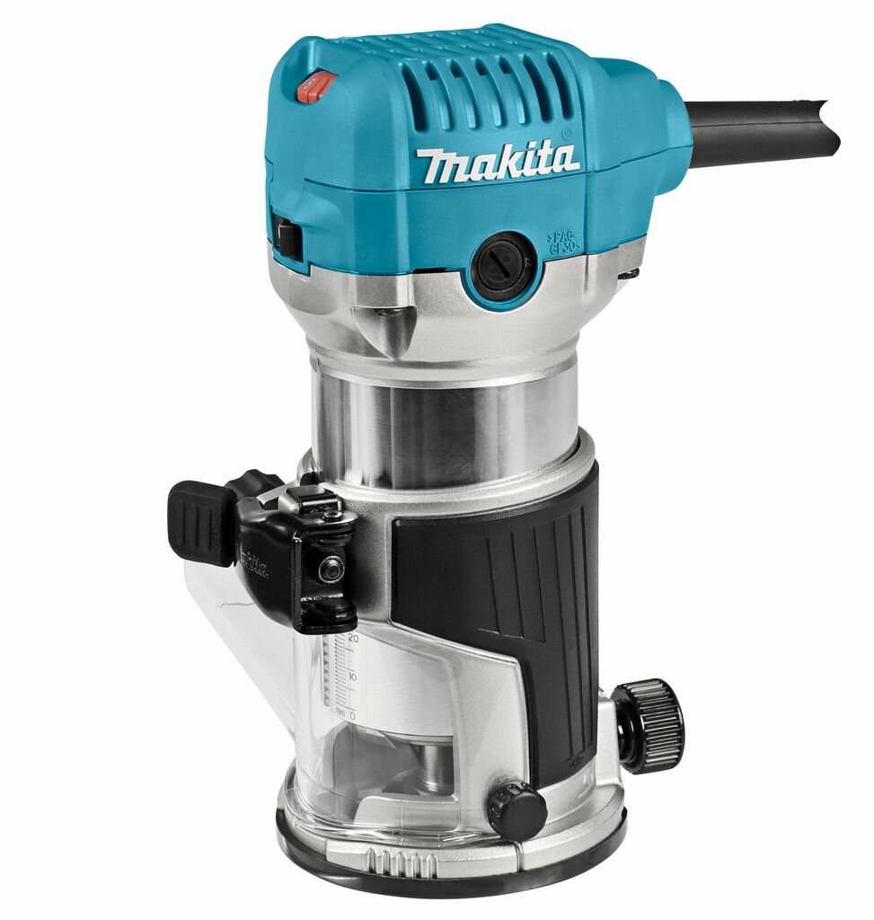 Makita RT0700CX2, 710 Вт, рабочий ход 35 мм, 30000 об/мин, сумка для хранения, серебристый / синий