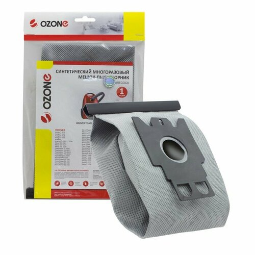Мешок-пылесборник MX-28 Ozone многоразовый для пылесоса 1 шт комплект из 2 шт 2346₽