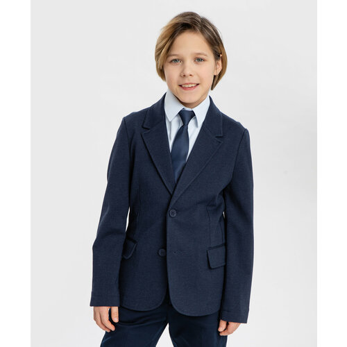 Галстук Button Blue синий 629₽