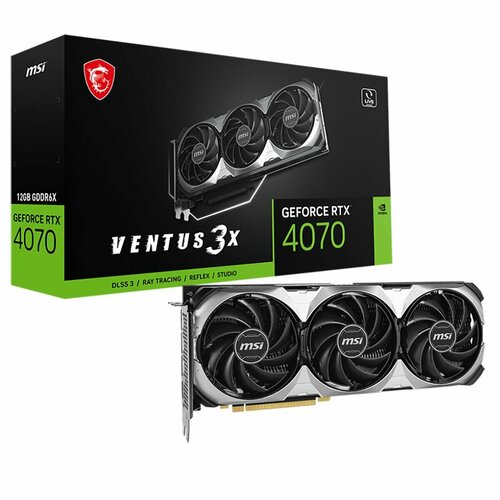 Видеокарта MSI RTX4070 VENTUS 3X E 8509700₽