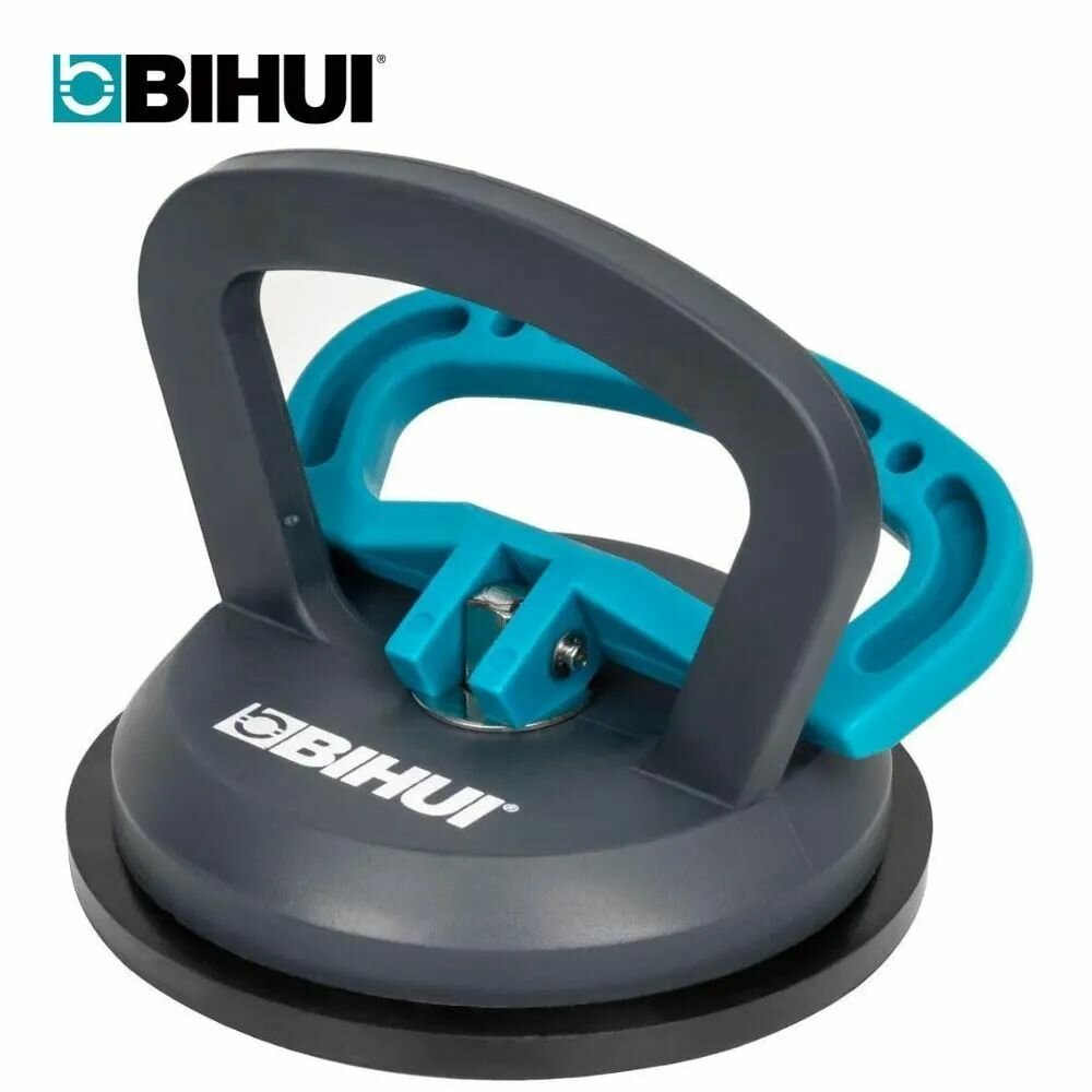 фото Присоска одинарная BIHUI 118мм, стеклодомкрат для переноски плитки и стекла