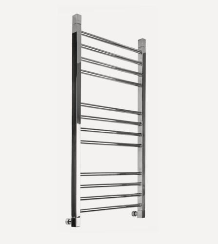 Изображение товара Полотенцесушитель Аквадрайв Л1, квадро, 50x100 см, водяной, хром, нержавеющая сталь