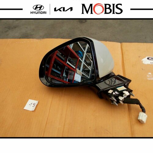 Зеркало боковое заднего вида с корпусом левое для KIA Soul 2018- арт 87610K0160 бренд MOBIS 75117₽