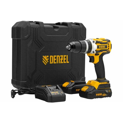 Дрель-шуруповерт аккумуляторная ударная бесщет CIDB-18-02 Li-Ion 18 В Denzel 14840₽