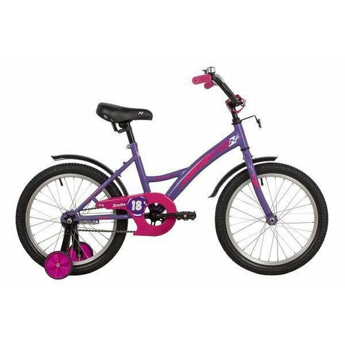 Велосипед подростковый Novatrack 183STRIKE VL22 фиолетовый 153752 10210₽