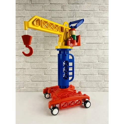 Игрушка башенный кран строительная техника для мальчиков
