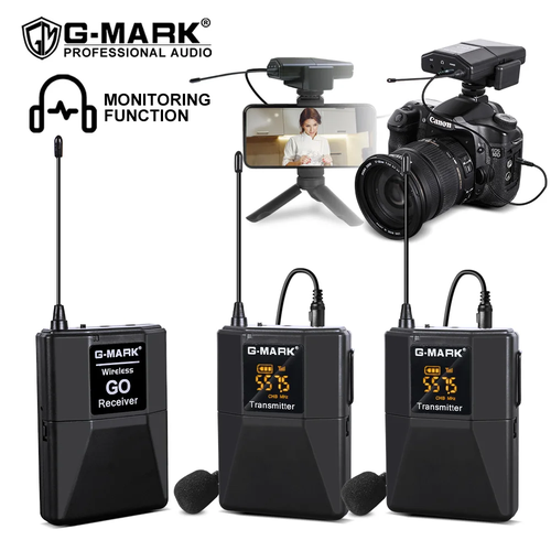 Петличный микрофон G-MARK Wireless Go 2 Interview Microphone 999000₽