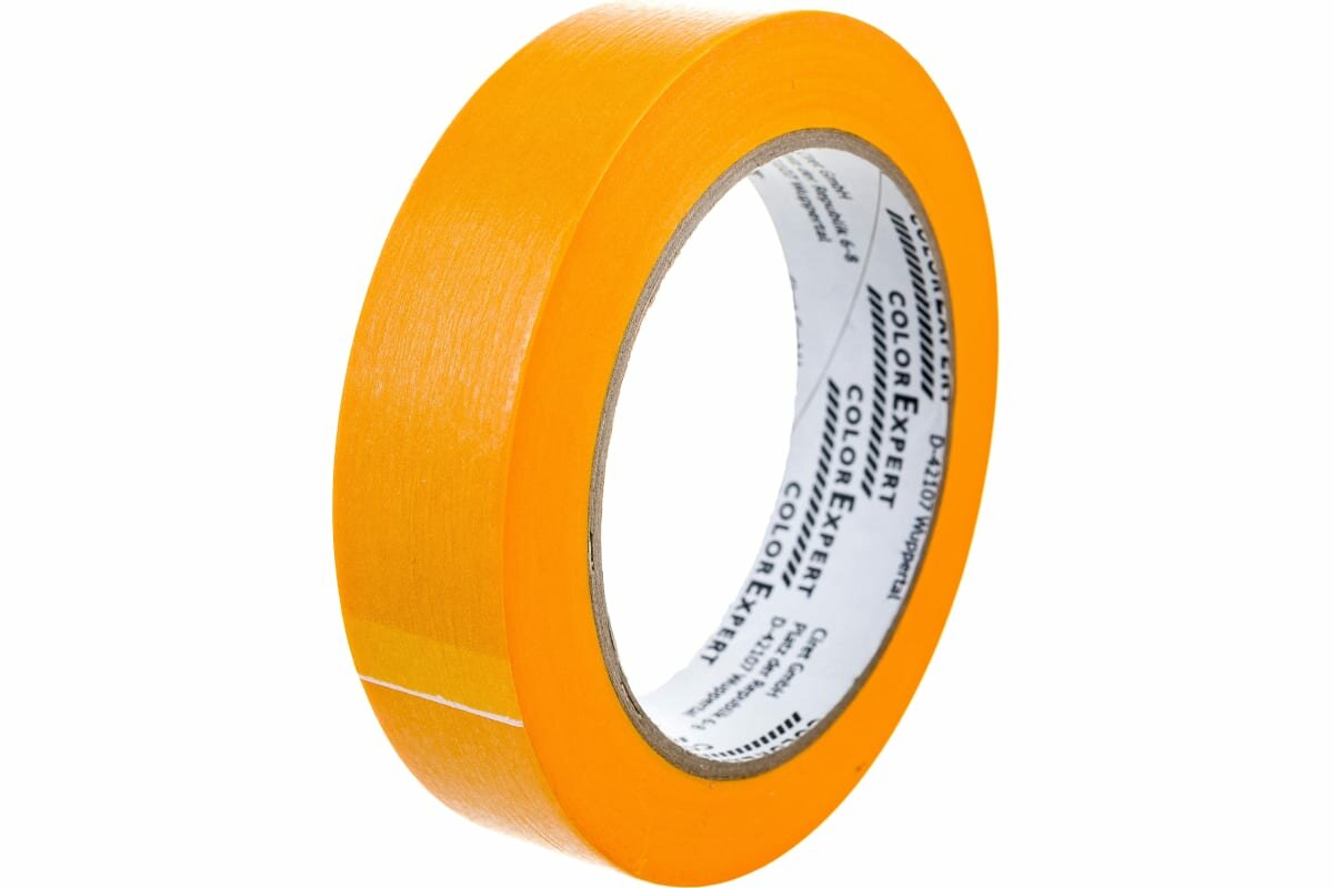 фото COLOR EXPERT 96052502 лента малярная, экстра тонкая универсальная, 60 дней, ширина 25 мм (50м)