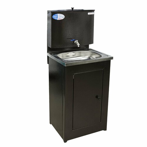 Рукомойник Акватекс металл. 500х430 медь (без ЭВН-20л +мойка нерж.) в коробе