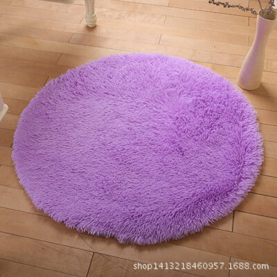 фото Ковер, полиэстер, латекс, однотонный, 4x4 м