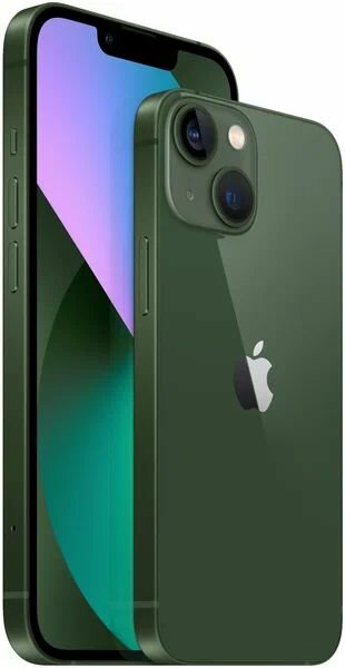 Смартфон Apple iPhone 13 128 ГБ, Dual nano SIM, Альпийский зеленый — фото 1
