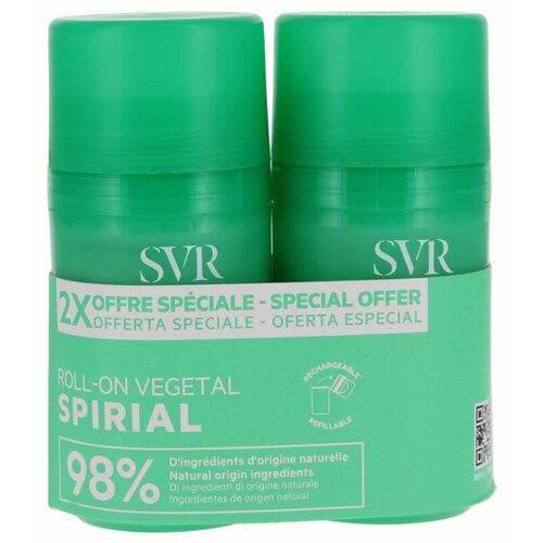 SVR спириал Дезодорант-антиперспирант растительный ролик 50 мл 50 мл 1690₽