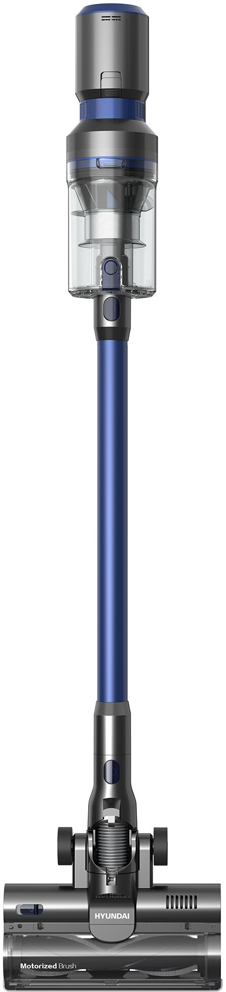 фото Пылесос ручной Hyundai HYV-S7970 500Вт серый/синий