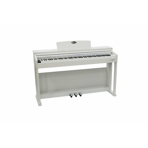 Цифровое пианино Beisite B-89 Pro WH белый, 88 клавиш, корпусное с крышкой, стойка, педали
