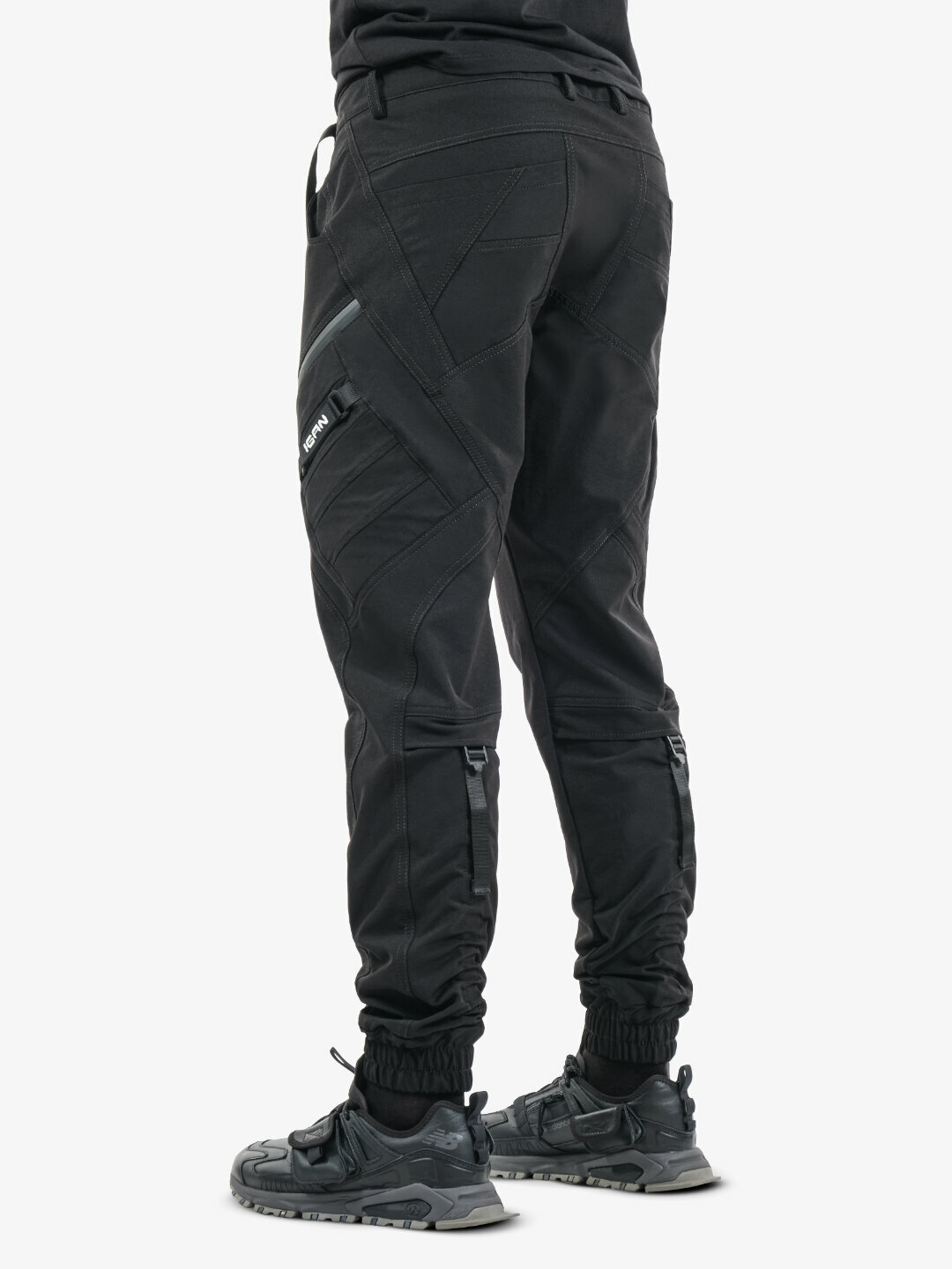 Брюки джоггеры IGAN, размер L, черный — фото 1