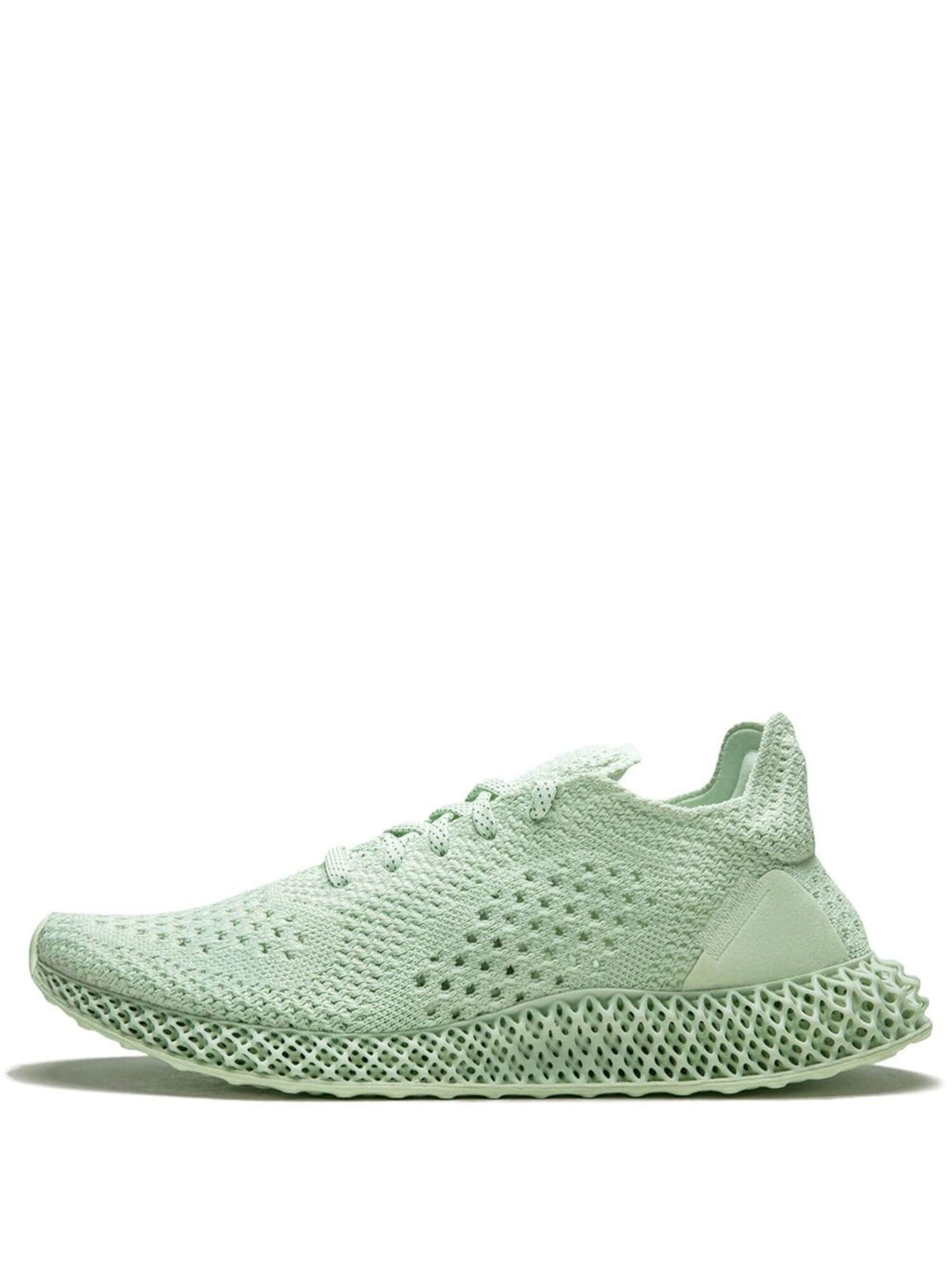 Кроссовки adidas Future Runner 4D Daniel Arsham, размер 45 1/3 EU, зеленый,