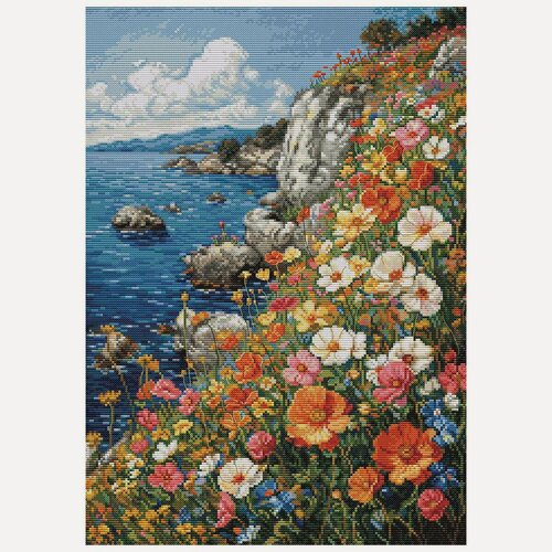 Изображение товара Набор для вышивания крестиком 'Запах лета', 27*38 см, Luca-S