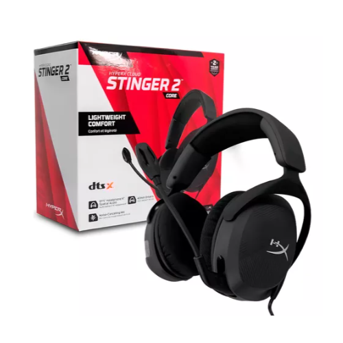 Игровая гарнитура HyperX Cloud Stinger 2 Core 683L9AAс шумоподавлением черный, серый