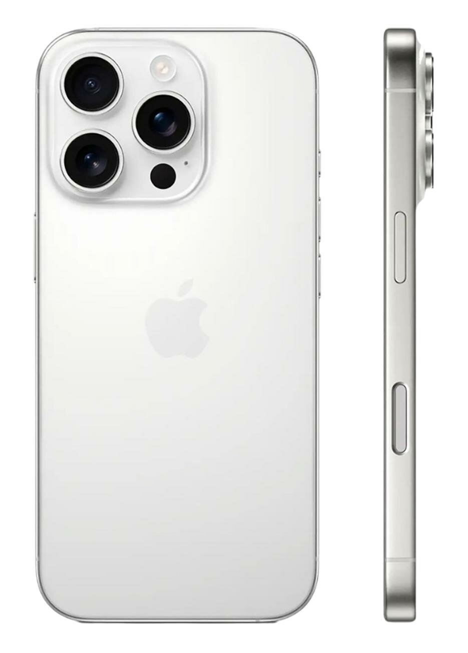 Смартфон Apple iPhone 16 Pro 256ГБ White Titanium (Белый титан) (A3294) 2sim — фото 1