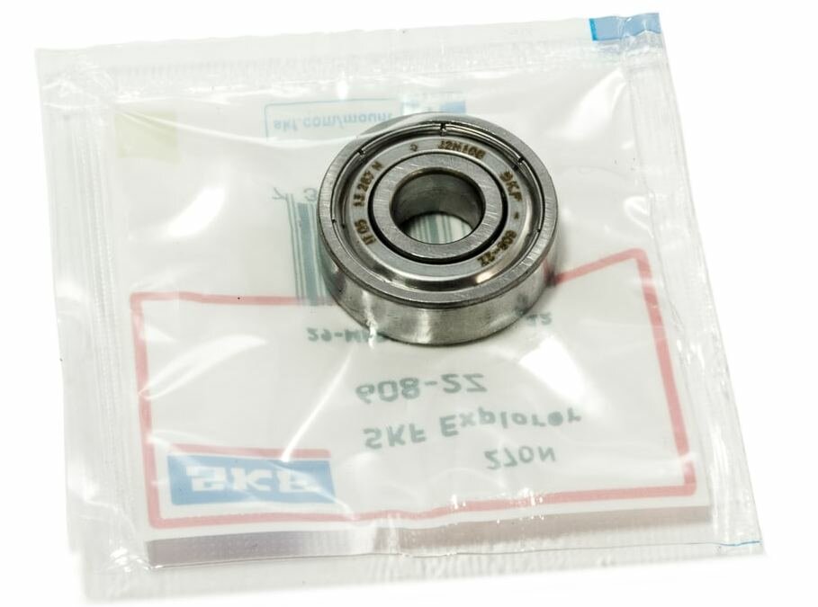 Подшипник SKF 608ZZ 375255, шарикоподшипник, частично/полностью закрытый, 22x8x7мм