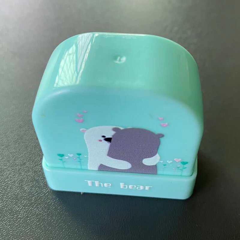 Штамп с именем для детской одежды, T Bear