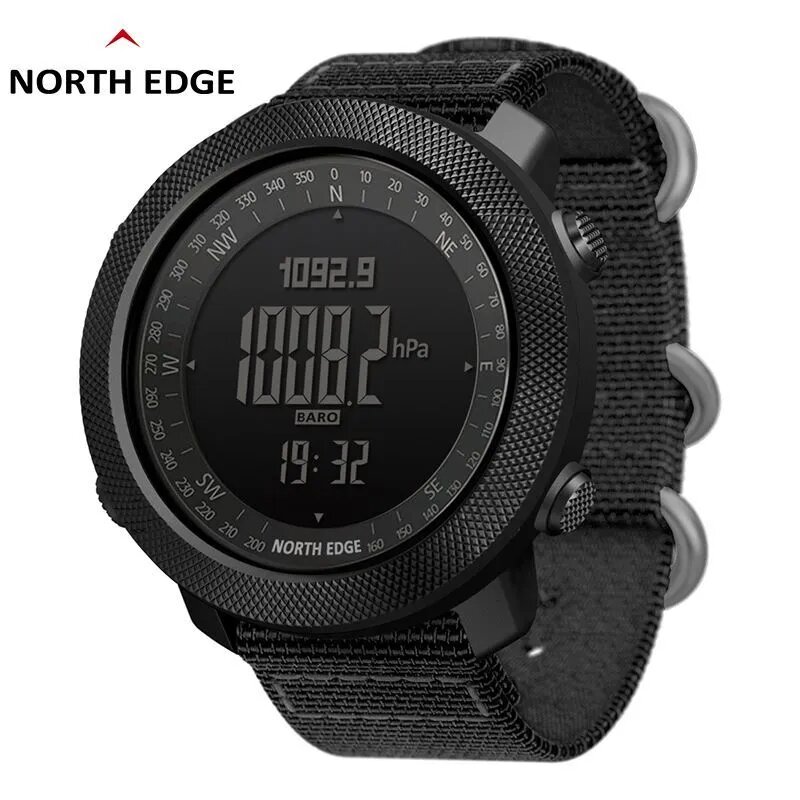 Наручные часы NORTH EDGE 1968, черный