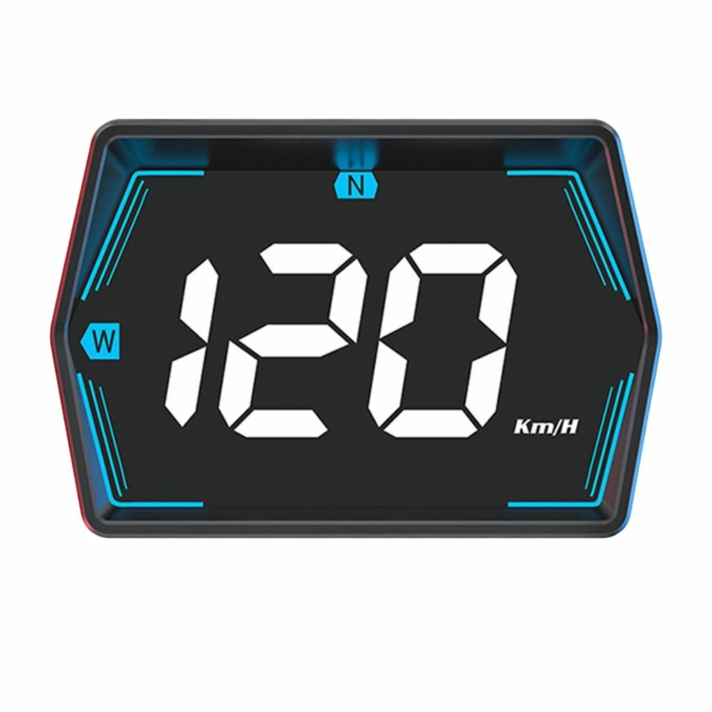 Автомобильный HUD Head Up Display Projector Speedometer для навигации по скорости и безопасности