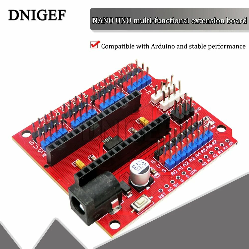 Щит для прототипа NANO V3.0 и многофункциональная Плата расширения для Arduino NANO 3,0