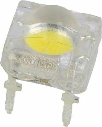 Светодиод OPTOSUPPLY OSM57LZ281P LED Super Flux oval 7.62x7.62mm white warm 8400 10000mcd 80 град. 1 шт