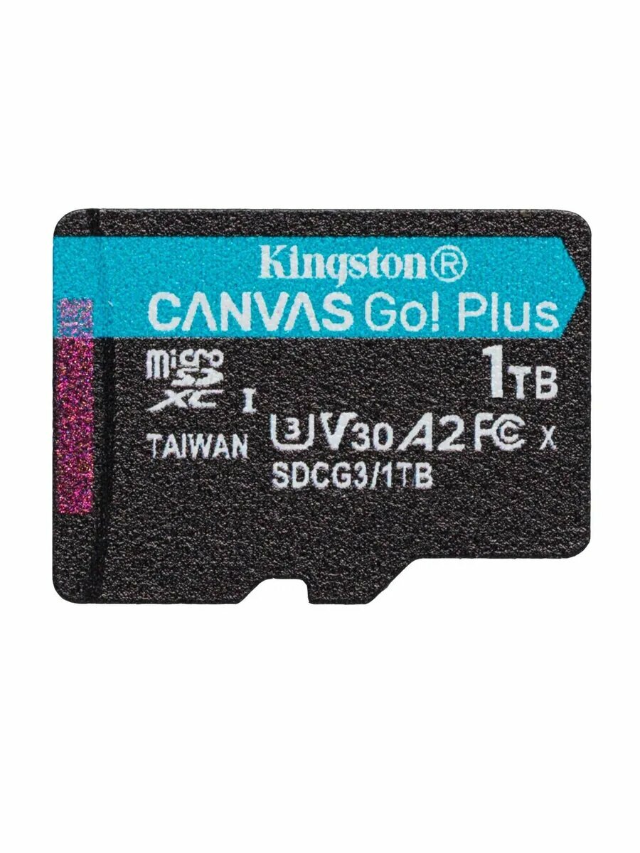 Флеш карта Kingston microSDXC 1TB SDCG3/1TBSP Canvas Go! Plus