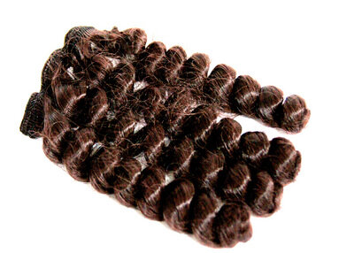 Трессы "Элит" кудри для кукол №38 8В, длина волос 38см, ширина 100 см, 1шт