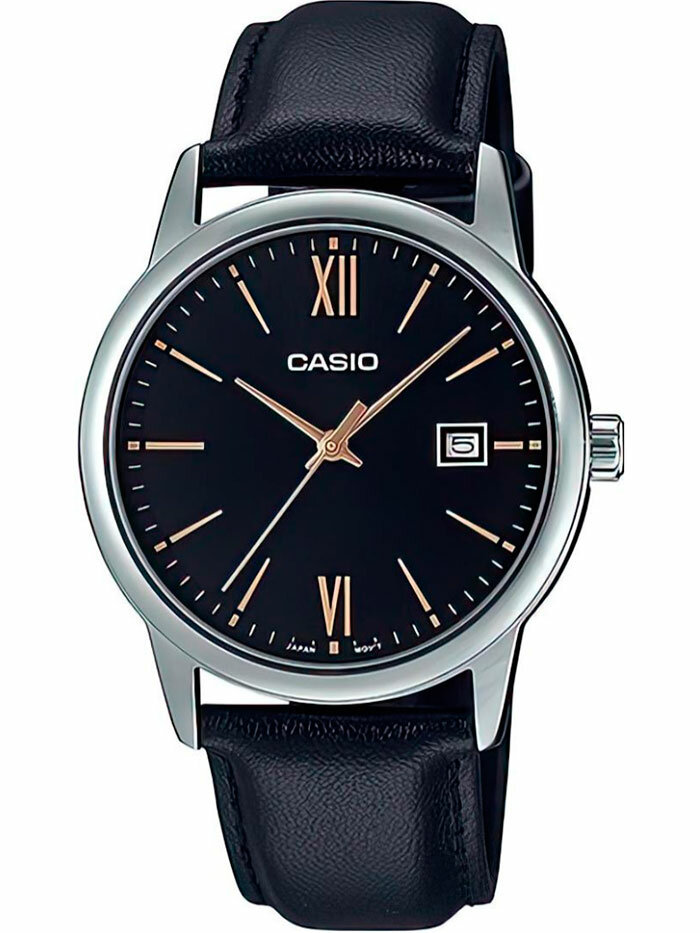 Наручные часы CASIO Collection, серебряный, черный — фото 1