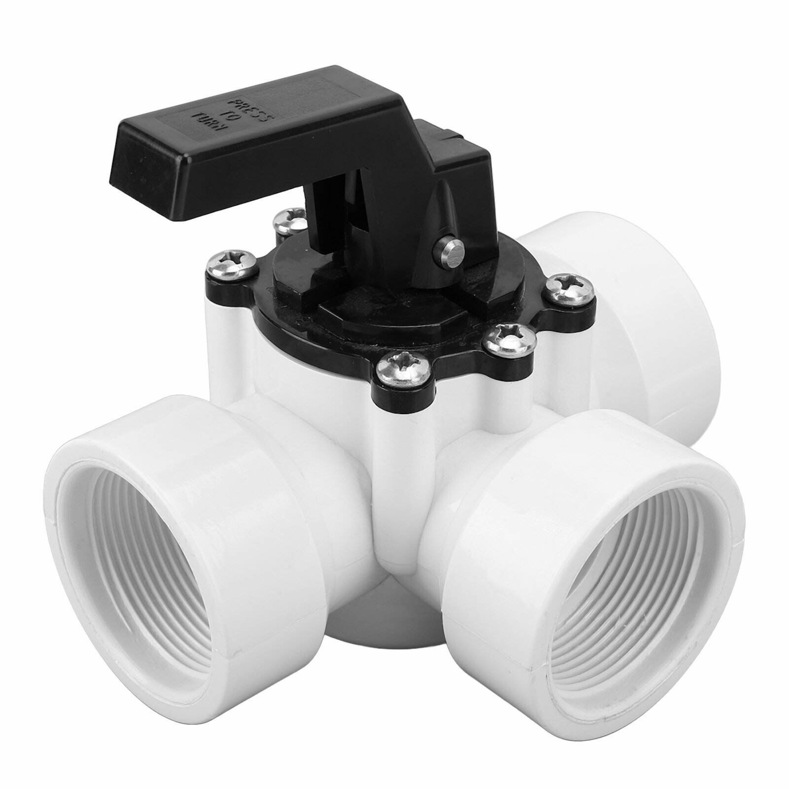 3 Way Diverter Valve Female G1 1 2in Thread Plastic Replacement Part for Zodiac Jandy 4715 Swimming Pool Spa