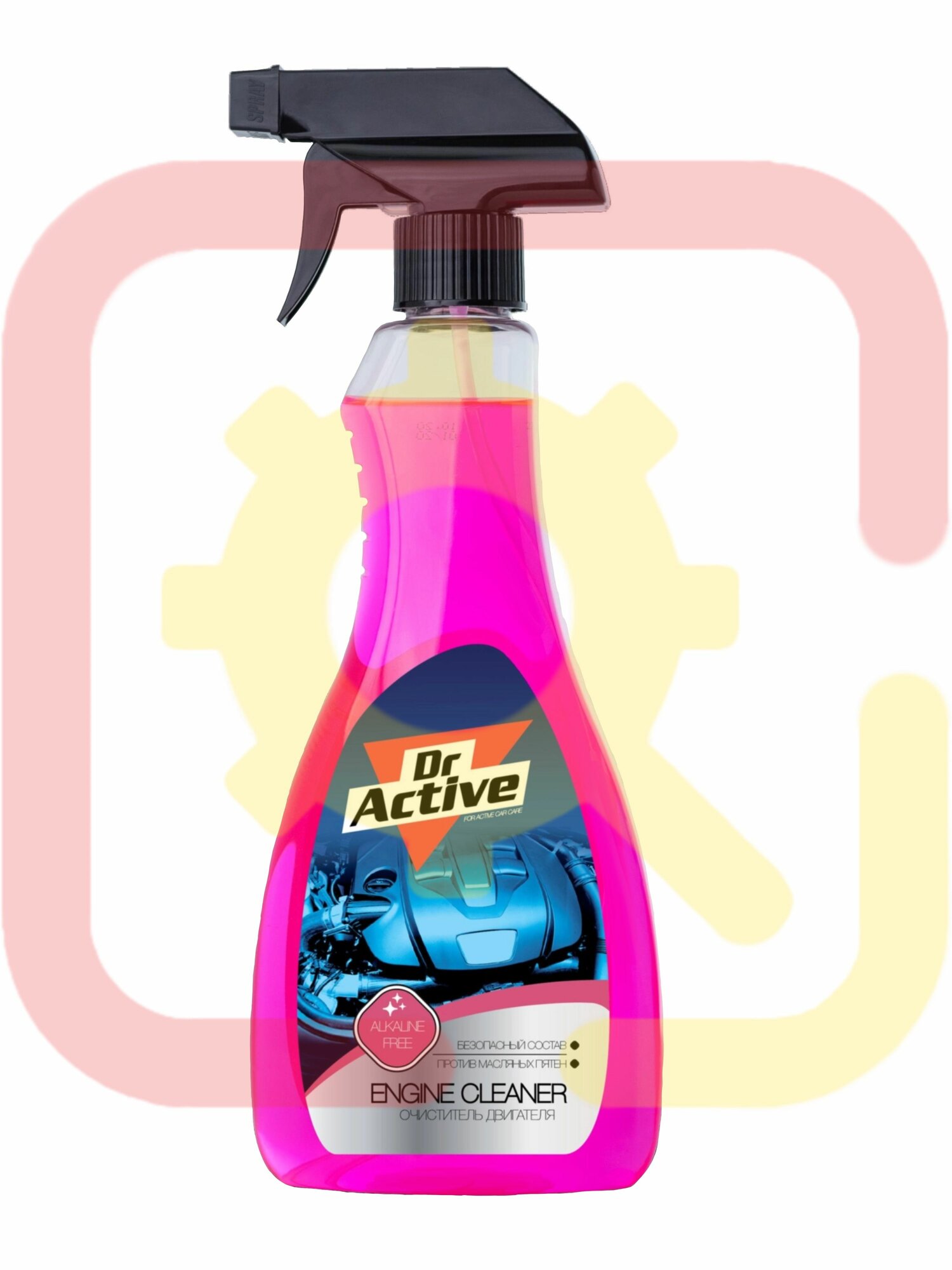 Очиститель двигателя Sintec Dr.Active Engine Cleaner 500 мл спрей