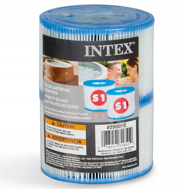 Картридж для джакузи 29001 Intex  тип S1  2 шт