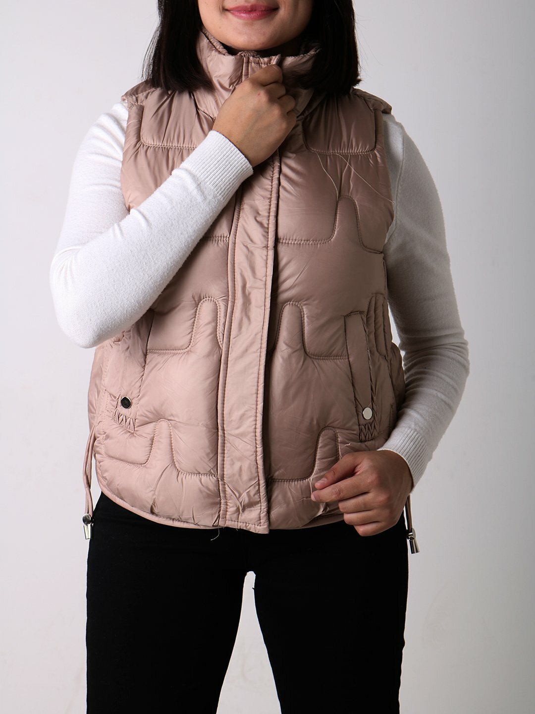 Жилет спортивный , размер One Size, бежевый — фото 1