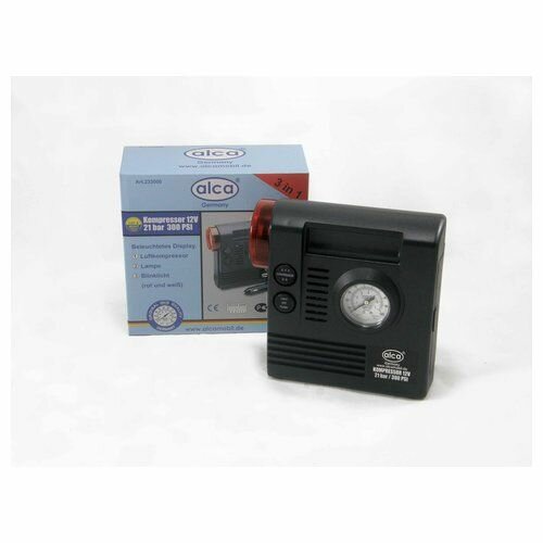 Компрессор Нон-стоп 300PSI (3 в 1) (21Бар) с фонарем ALCA 233000 Alca 233000