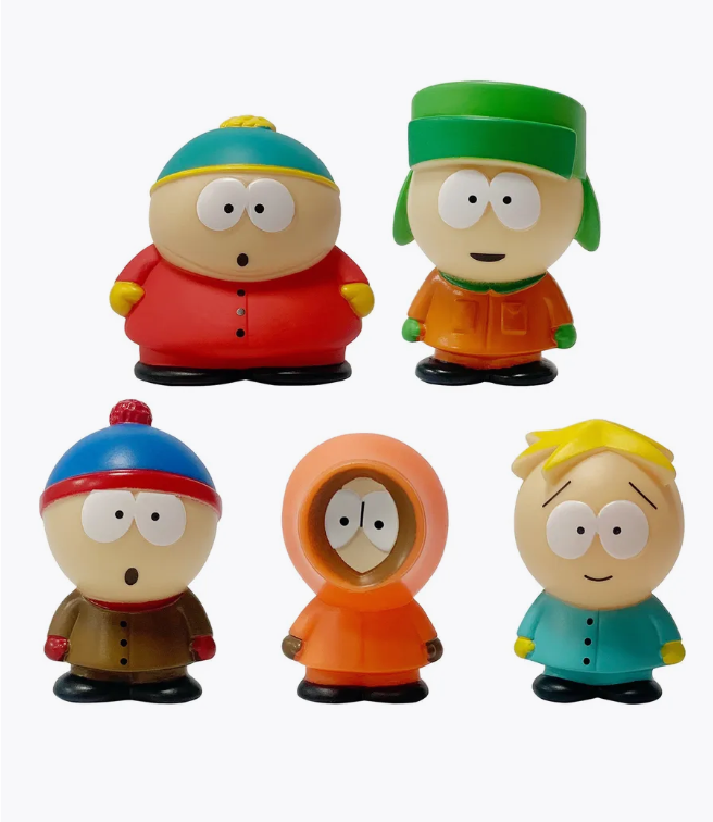  1  Набор фигурок Южный Парк   South Park 5шт  6см  пакет 