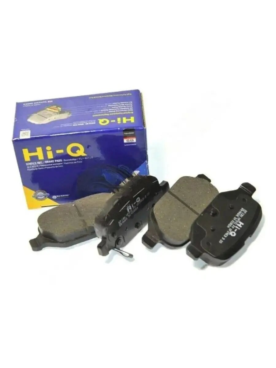Колодки тормозные SANGSIN BRAKE, задние, для Lada Vesta/Vesta SW/X-Ray, 4 шт