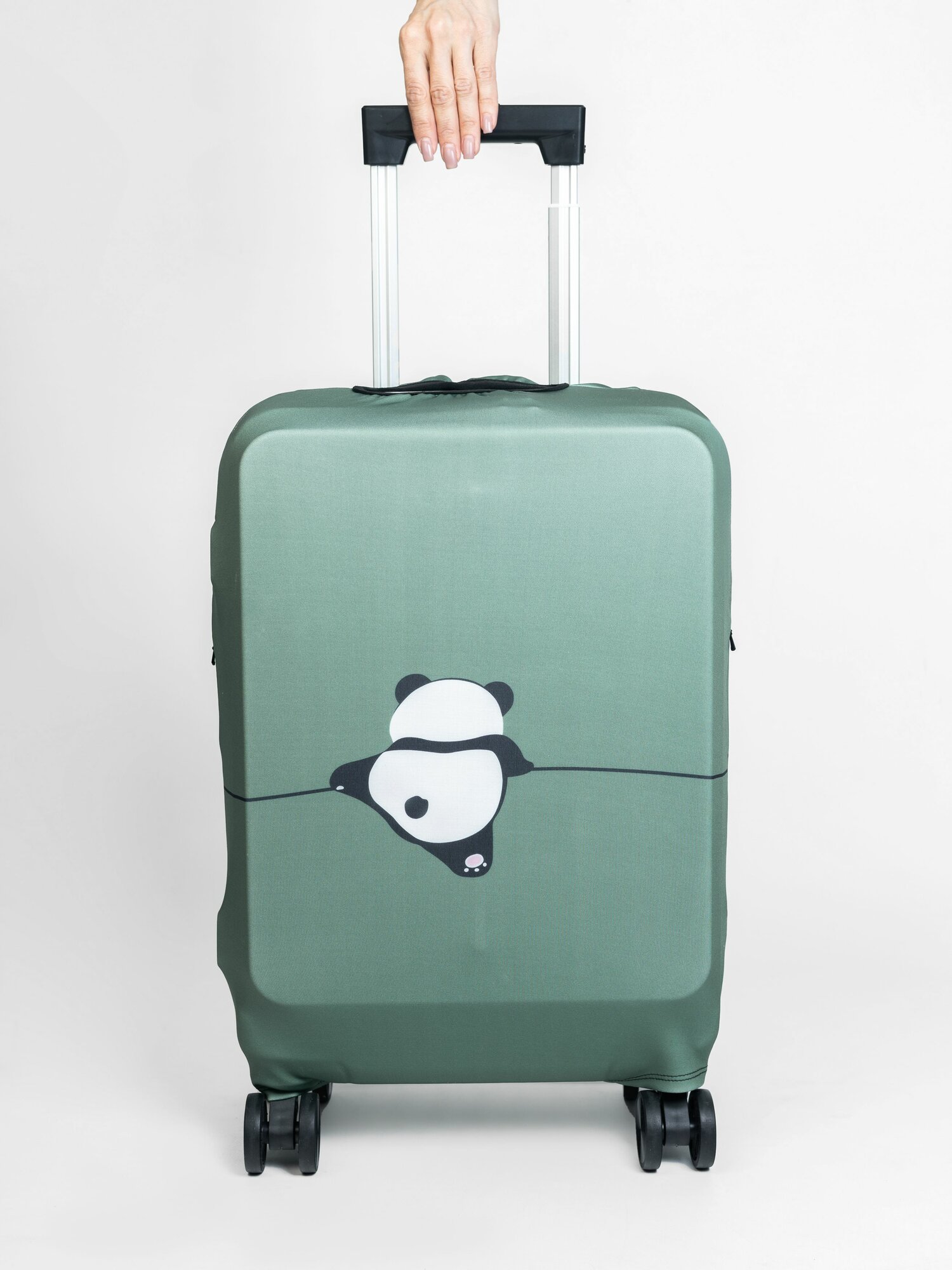 Чехол для чемодана Twinkle, размер S, зеленый — фото 1