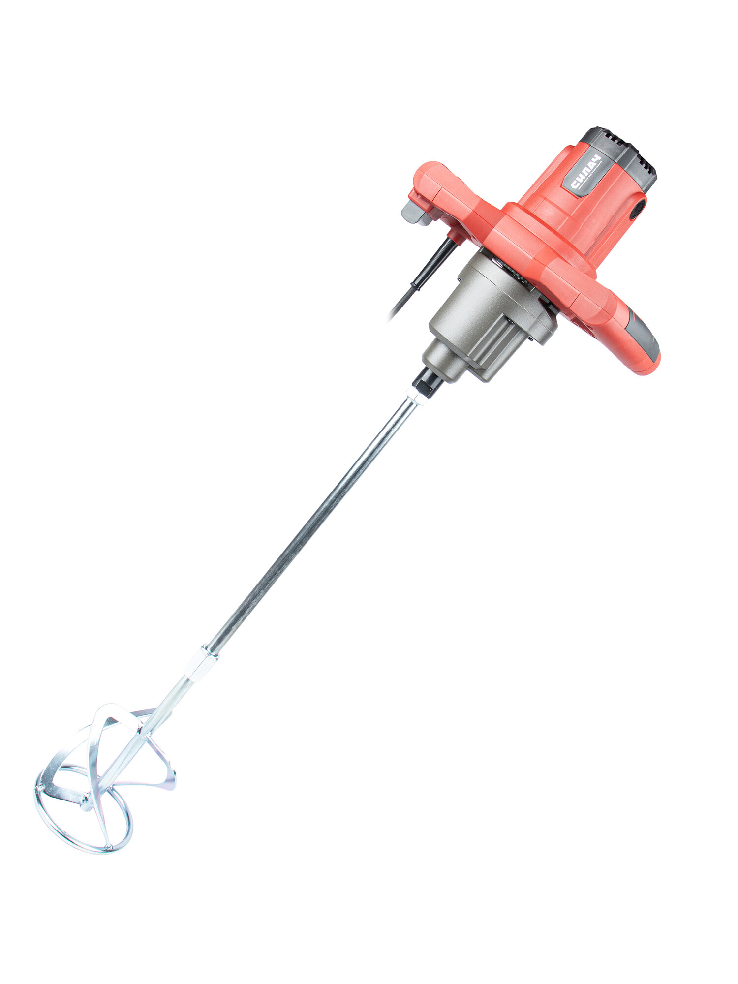 Миксер строительный силач ДЭМ-1500 мощность 1500Вт 2 скорости